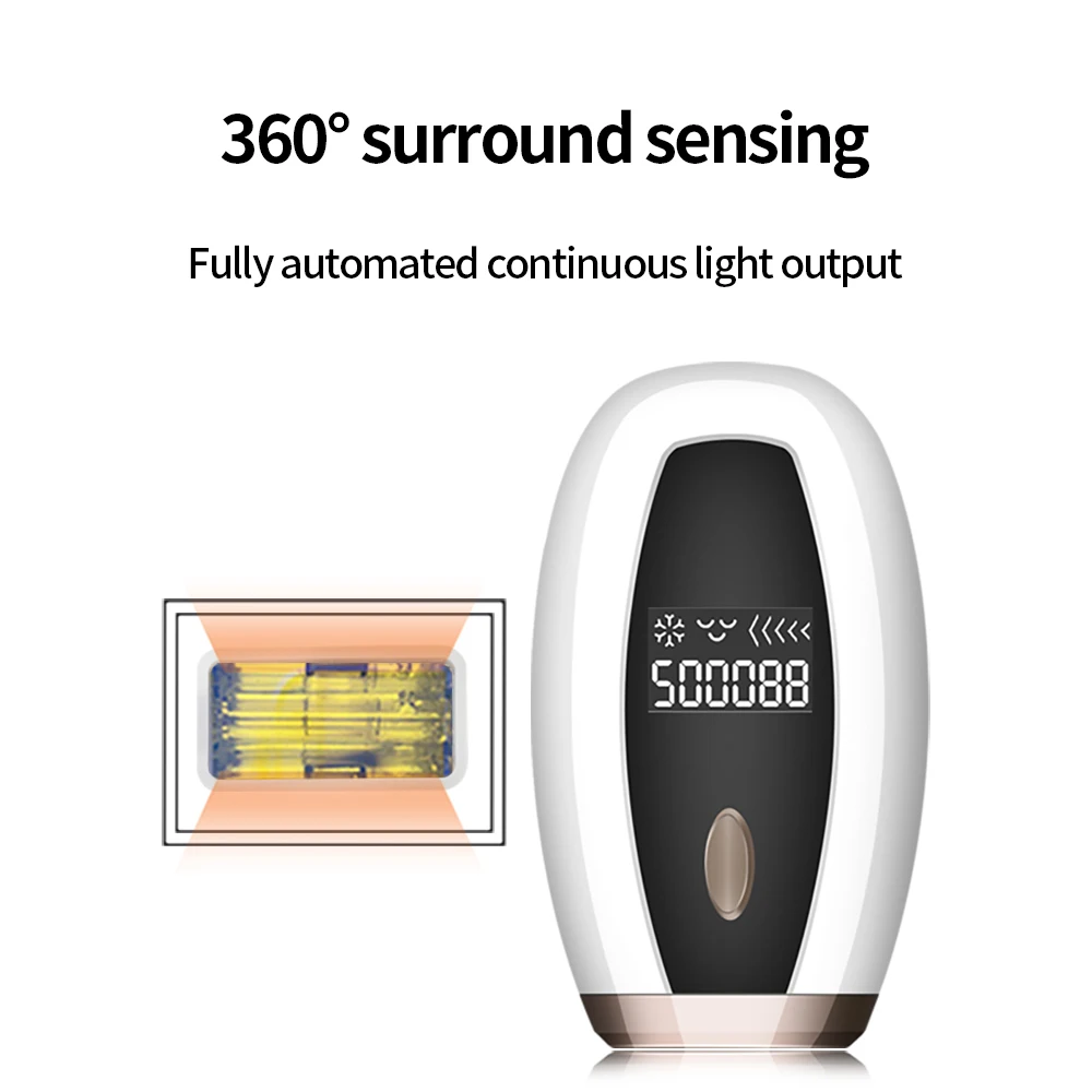 Прибор для лазерной эпиляции маленький Эпилятор IPL Photon машина всего тела