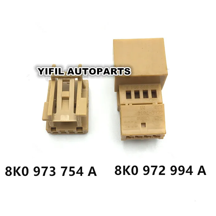 4-контактный разъем для подсветильник заднего вида AUDI VW SKODA 8K0 973 754 A 972 994 |