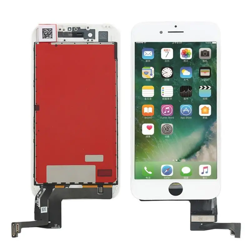 Дисплей с тачскрином Apple iPhone 7 черный/белый мобильный телефон дюйма рамкой/без