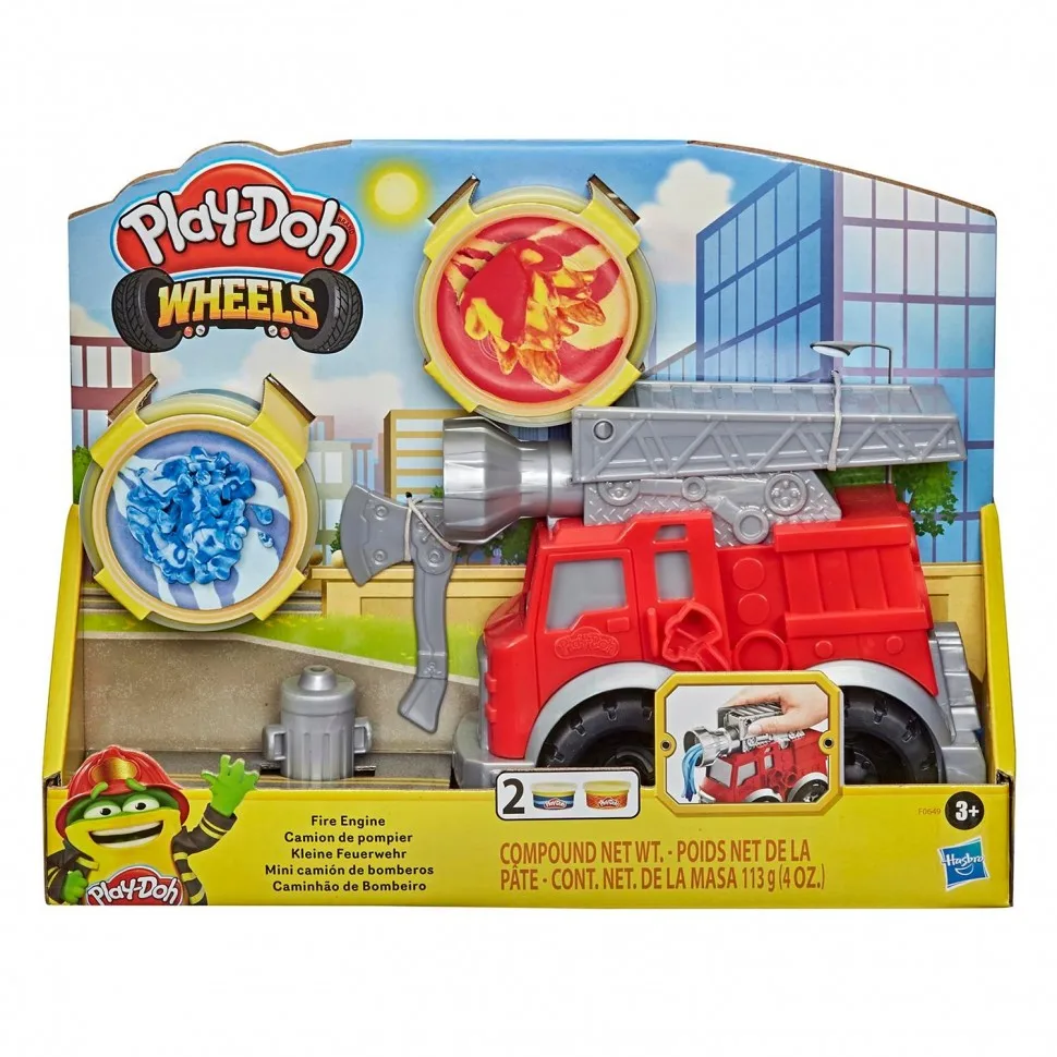 Набор игровой Play Doh Пожарная машина мини F06495L0|Пластилин| |