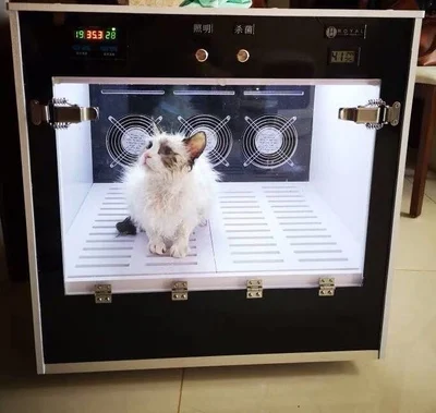 

Professional Pet Dryer Mute Automatic Intelligent Pet Hair Dryer Cat Sterilizer Water Blower Teddy Dryer 100-240V