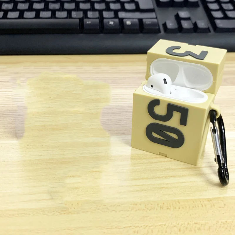 For airpods 2 1 Роскошный чехол для обуви 350, силиконовый чехол для Airpods 2 1, спортивный чехол для наушников, чехол для Air Pods Pro 3, защитный чехол - Цвет: For airpods 2 1
