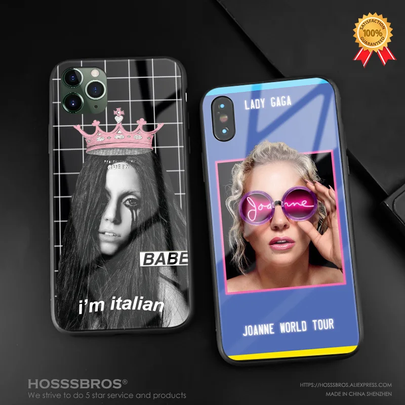 Модный мягкий силиконовый чехол для телефона Lady JOANNE GAGA iPhone SE 6 6s 7 8 Plus X XR XS 11 12 mini Pro