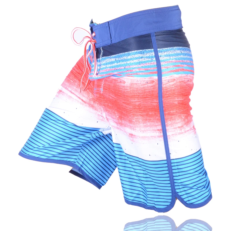 Мужские пляжные шорты VANCHYCE брендовые быстросохнущие бермуды серебристые Шорты