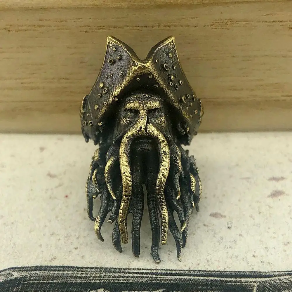 EDC инструменты латунные бусины для ножей подвески бусы на шнурок Паракорд нож