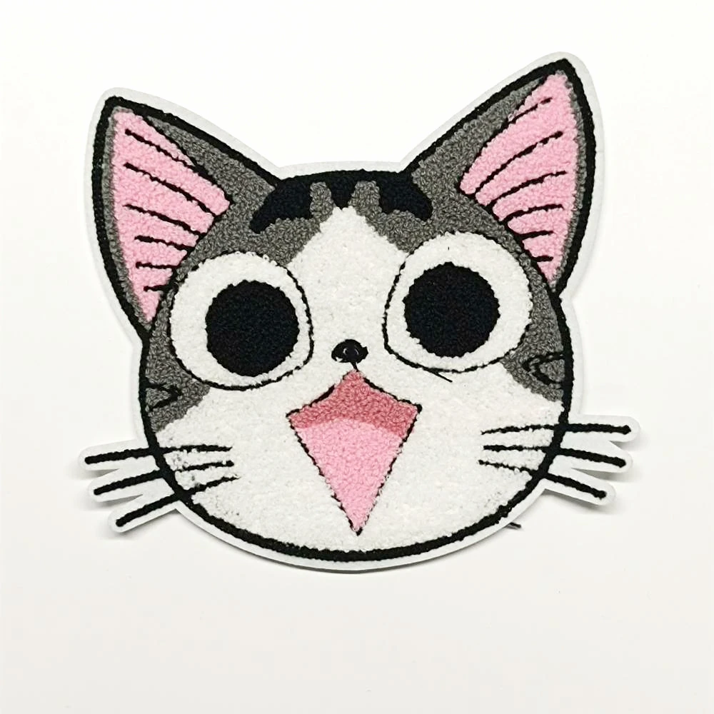 

Apparel large embroidery big cats patch for clothing AM-3169