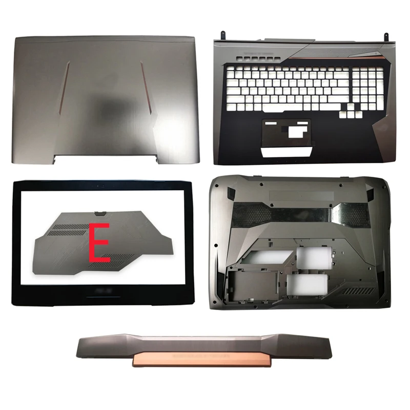 

Новинка 95%, задняя крышка для ноутбука с ЖК-дисплеем // передняя панель/петли/Упор для рук/Нижняя крышка для ASUS G752 G752V G752VL G752VM G752VS серии