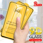 Закаленное стекло 9D с полным покрытием для IPhone 13 Pro Max, защитная пленка для экрана IPhone 13, 13 mini, 13 Pro max, 2 шт.