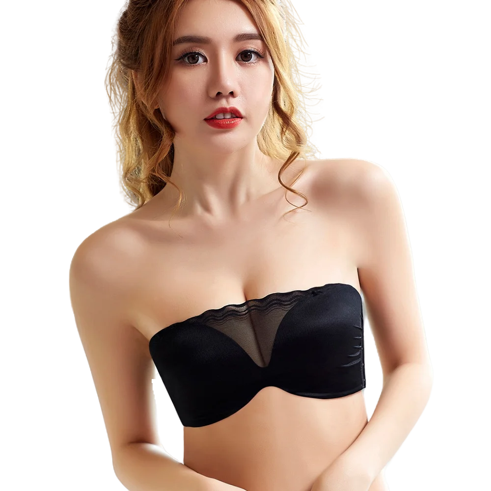 Бюстгальтер без бретелек или лямка через шею невидимый сексуальное женское