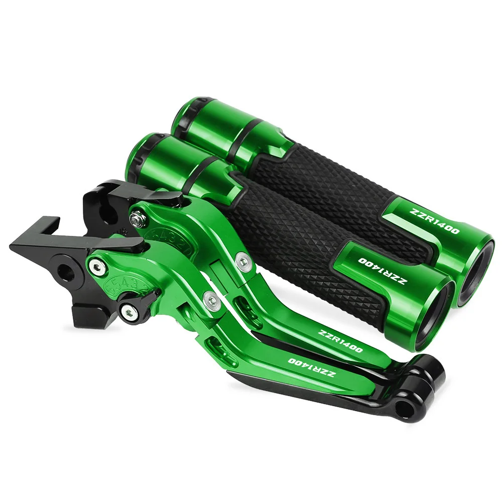 

Motorcycle Brake Clutch Levers Handlebar Handle Hand Grip Ends FOR KAWASAKI ZX1400 ZX14R 2006 2007 2008 2009 2010 2011 2012-2016