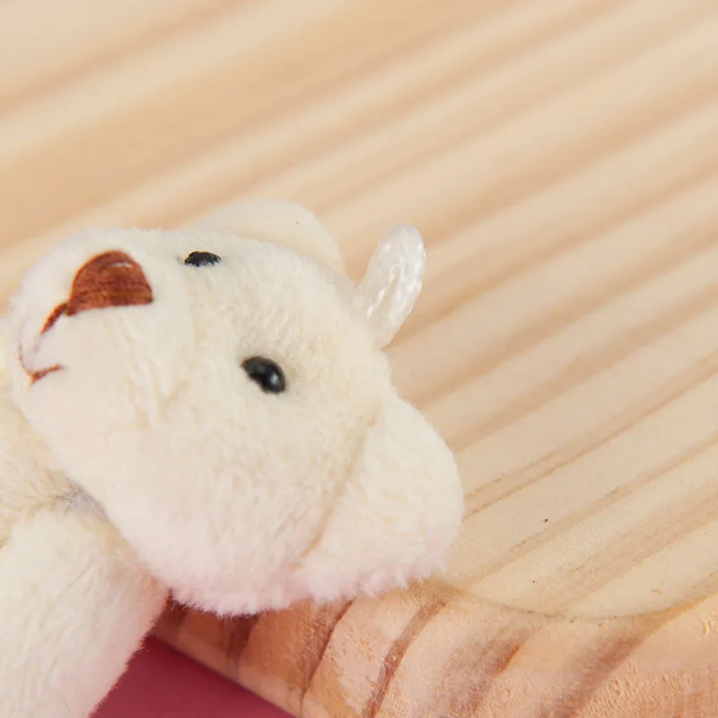 Милый кулон в виде мини-медведя мягкая игрушка-зверюшка кукла-подвеска сумку