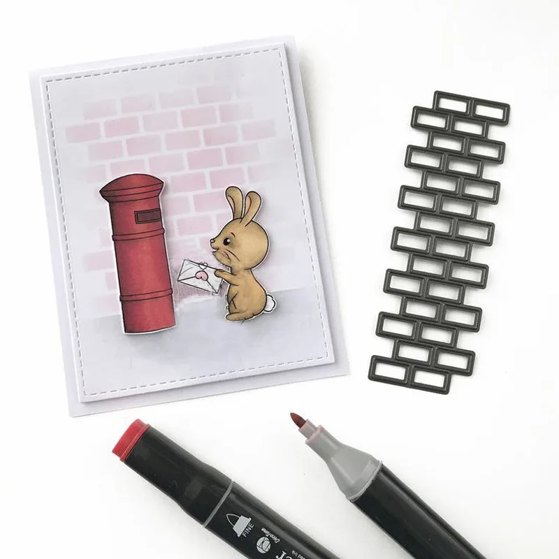 JCarter резиновые штампы для Rabbit отправка Любовь Прозрачный штамп 2019 Силиконовые