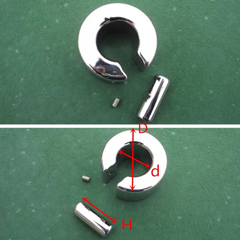 Мужской кулон из нержавеющей стали с новым узором в виде мошонки винтовой