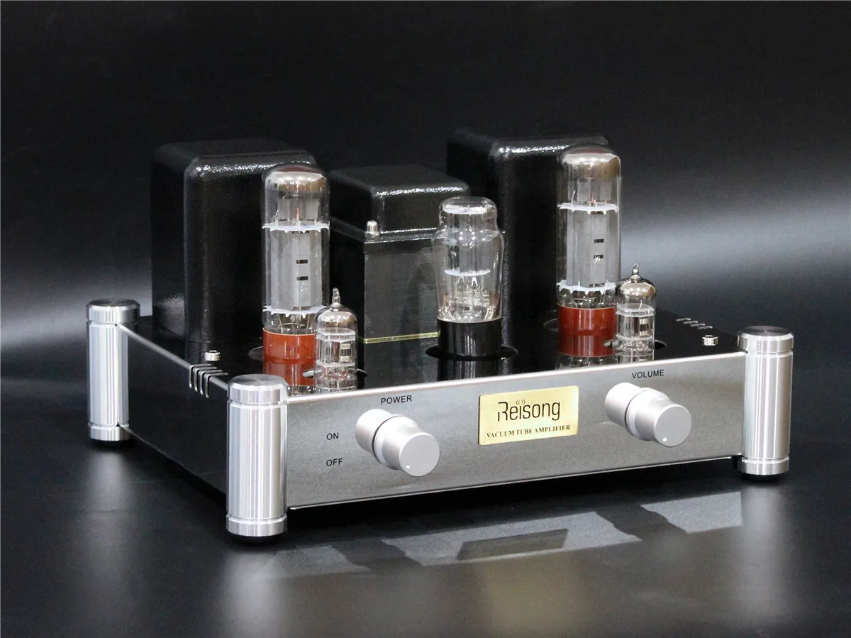 Reisong A12 12AX7(ECC83) EL34 Tube Integrated Amplifier single-ended Class A Boyuurange | Электроника
