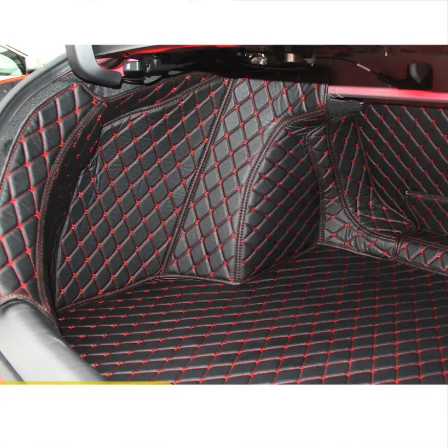 Кожаный коврик для багажника автомобиля подкладка груза Honda Civic 2016 2017 2018 2019 2020 10