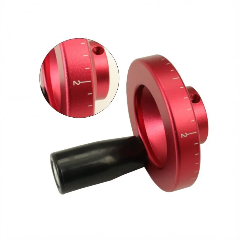 Ручное колесо из алюминиевого сплава скользящий стол машина buddhabeads задняя часть