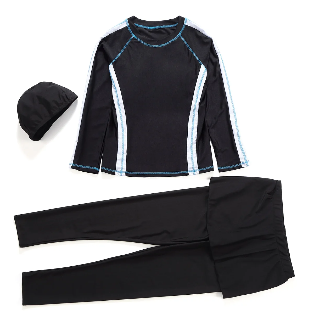 

Muslim Swimming Clothes For Women Hijab Swimsuits Islamic Swimwear Long Sleeve Hijab Swimsuit Islam Woman Modest Swimsuit S-3XL