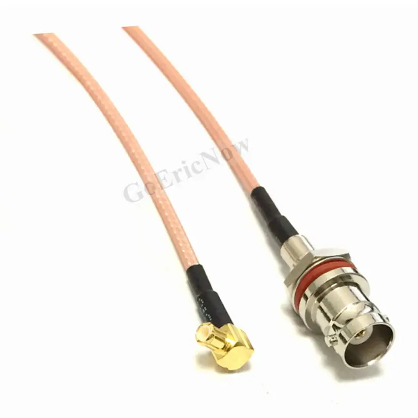 Коаксиальный удлинитель с прямым углом/штекер MCX/гнездо к гнезду BNC WRG316 5 шт.