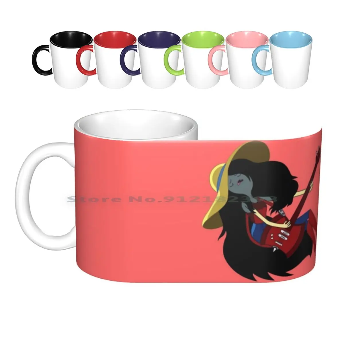 

Ceramic Mugs Coffee Cups Milk Tea Mug Adventure Time The Vampire Queen Vampire Cute Adventure Time Cartoon Queen Guitarist