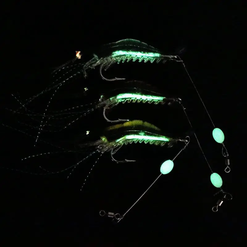 Мягкая приманка в виде червя для ловли креветок 6 г 9 см 12 штук | Спорт и