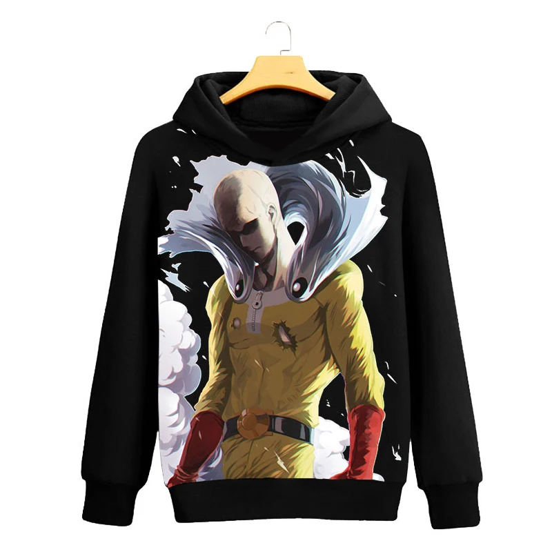 

One Punch Man Hoodies Saitama Japan Anime Men women Sweatshirts Spring&Autumn Tops Casual Pullovers