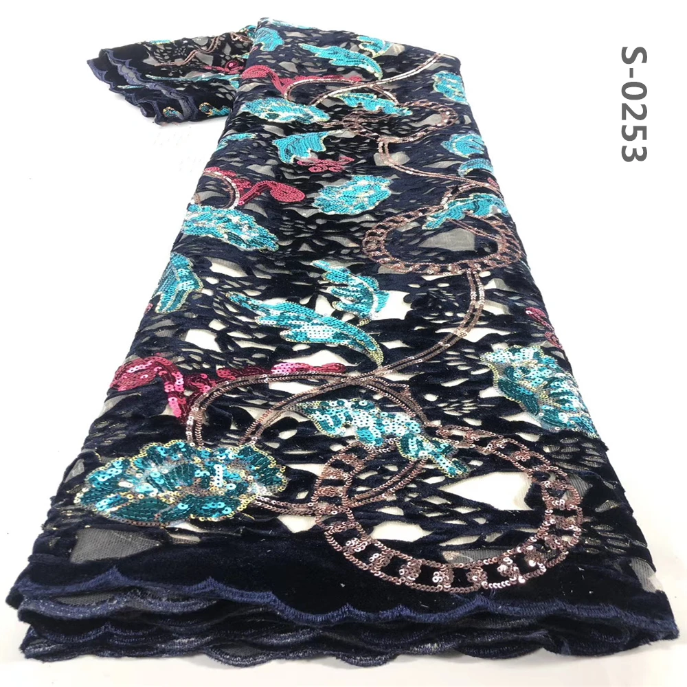 Африканская бархатная кружевная ткань 2019 высококачественные винные кружевные