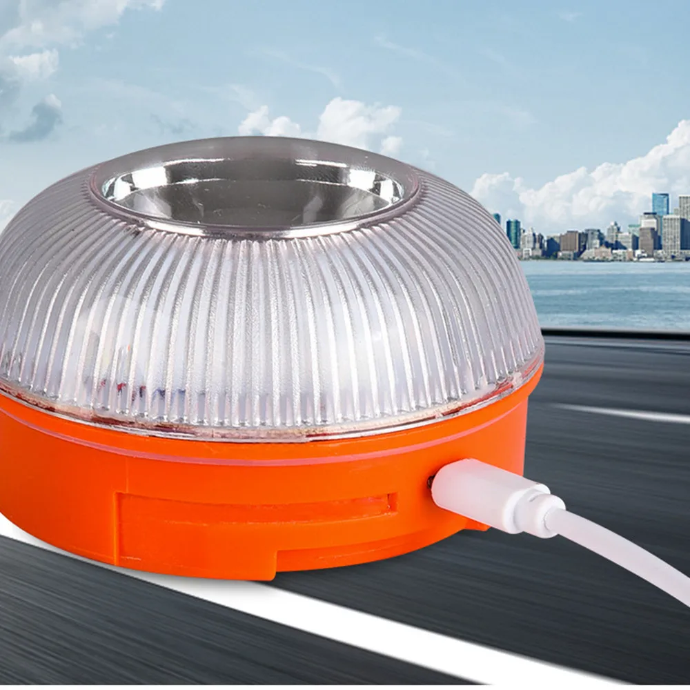 Emergency Light v16 Homologated dgt Approved Car Beacon Rechargeable Magnetic Induction Strobe | Автомобили и мотоциклы