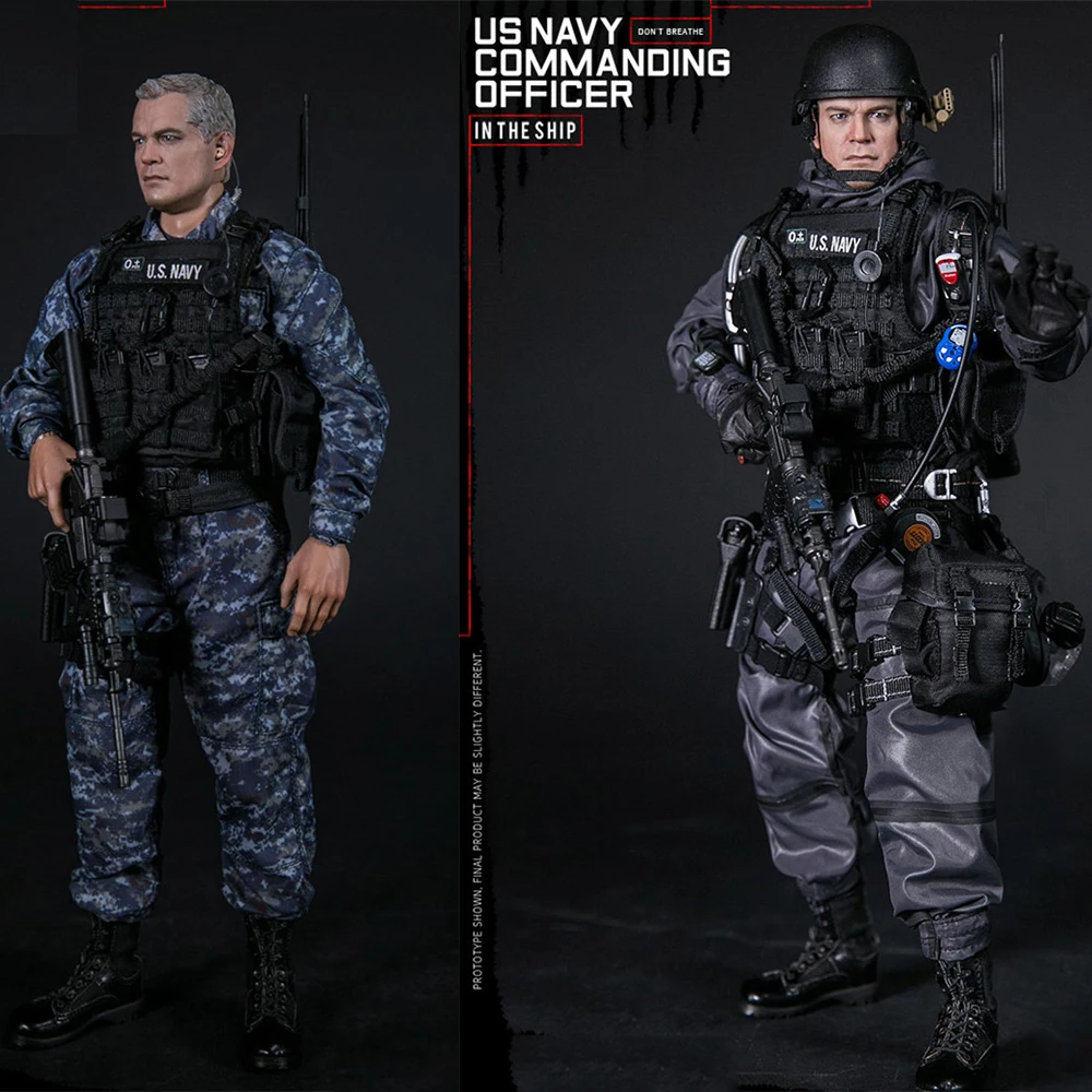 Женская полноразмерная экшн-фигурка масштаба 1/6 DAMTOYS 78050 командир ВМС США солдат