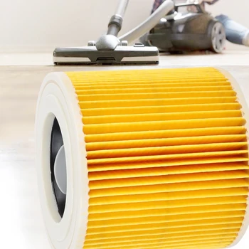 Replacement Air Dust Filters Bags for Karcher Vacuum Cleaners Parts Cartridge HEPA Filter WD2250 WD3.200 MV2 MV3 WD3 5