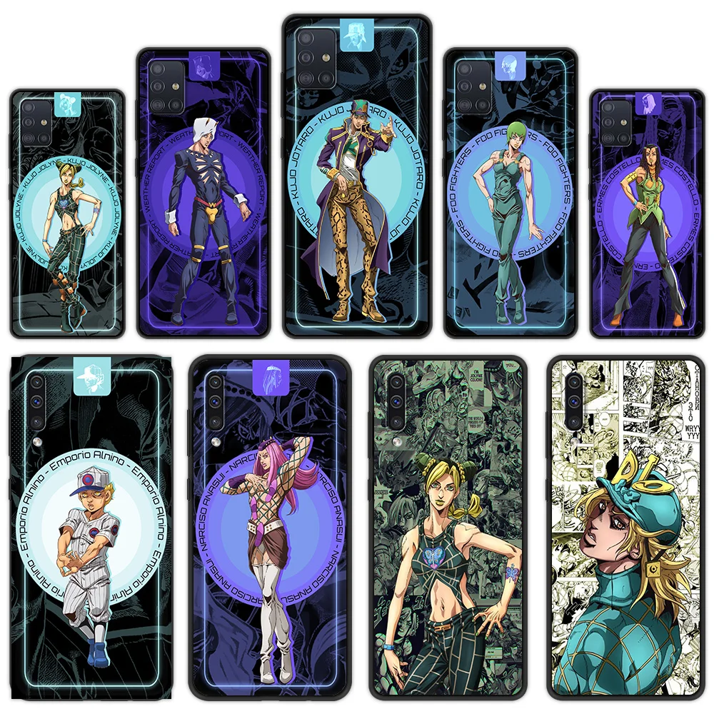 

jojos bizarre adventure DIO Anime Phone Case for Samsung Galaxy A51 A71 A21S A12 A11 A31 A52 A41 A32 A72 A02S A01 Silicon Cover