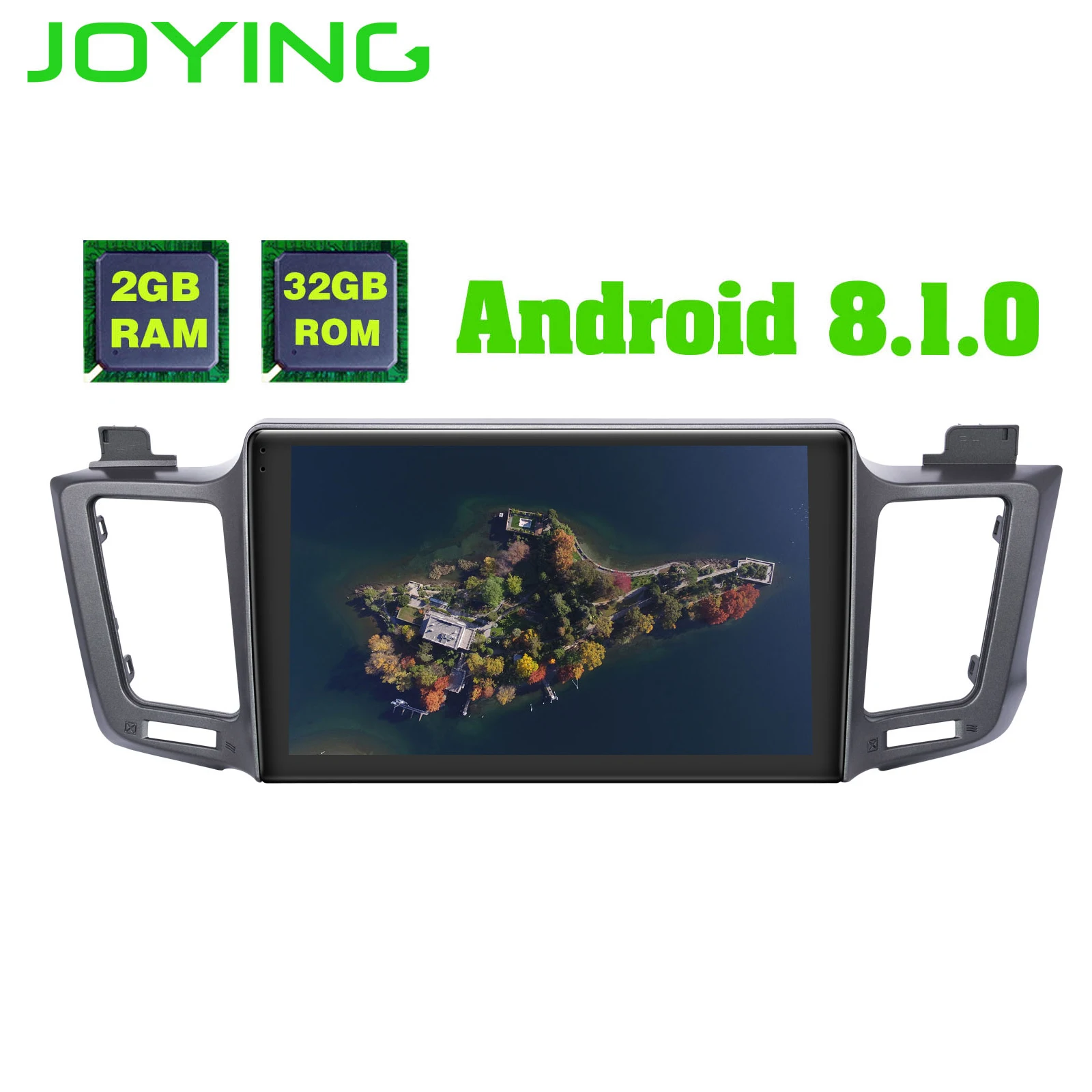 IPS10.1 &quotголовное устройство 2 ГБ + 32 Восьмиядерный Android 8 1 Автомагнитола стерео для