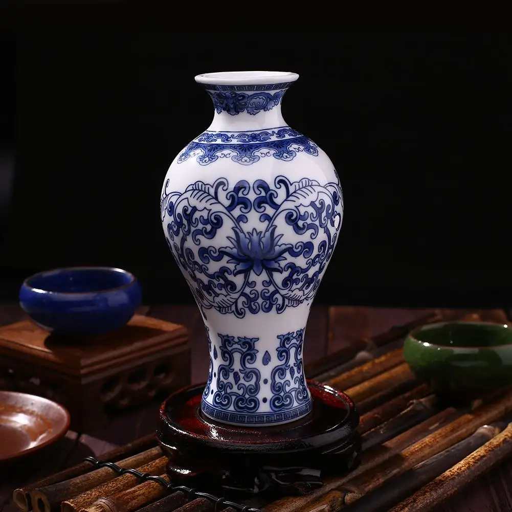 

Ceramic Vases Antique Traditional Blue And White Porcelain For Flowers C Pattern