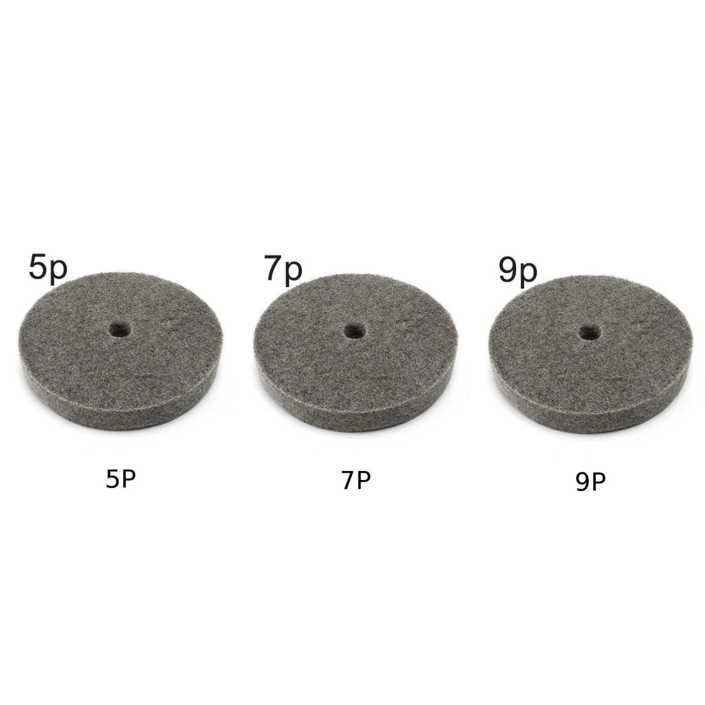 

150mm Nylon Fiber Wheel 5/7/9P Polishing Buffer Pad Grinding Disc Wheel 16mm Inner Diameter 180 Capsules Polishing Wheel