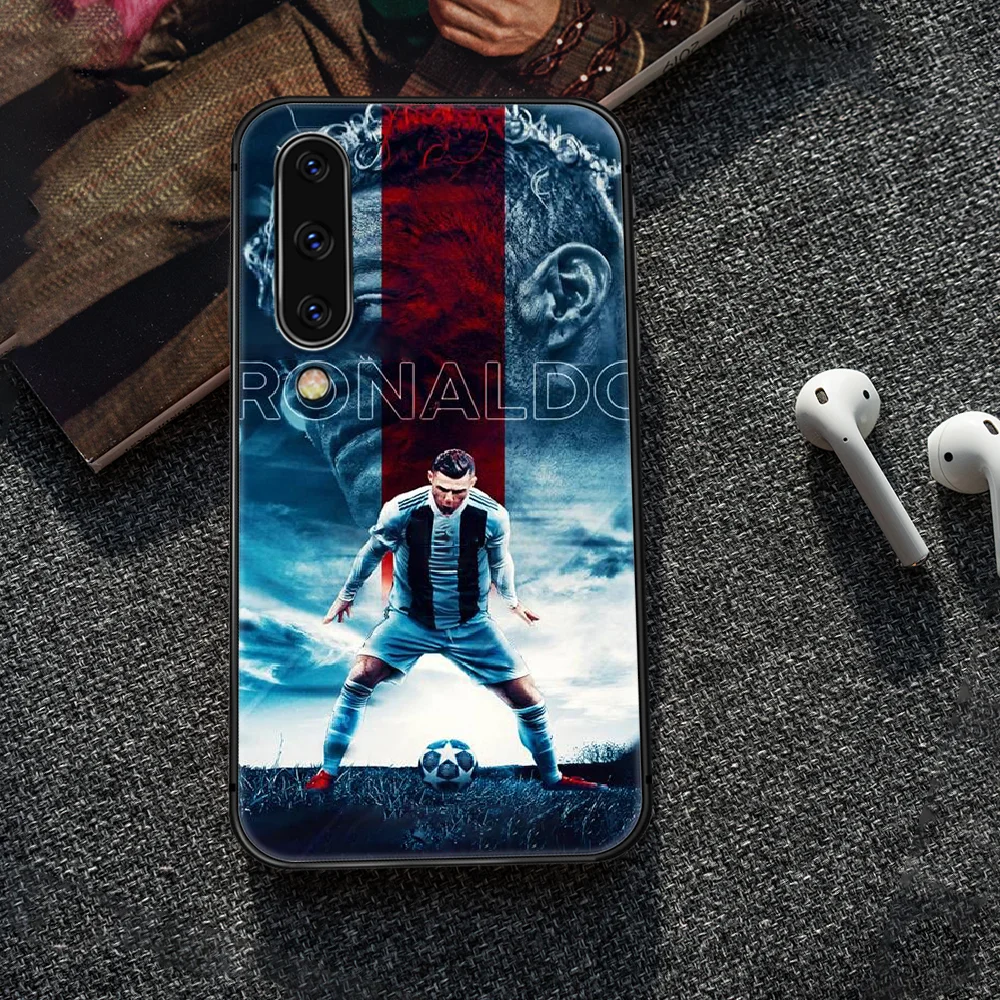 

Ronaldo Football star CR7 Phone Case Cover For Samsung Galaxy A10 A20 A30 E A40 A50 A51 A70 A71 J 5 6 7 8 S black hoesjes