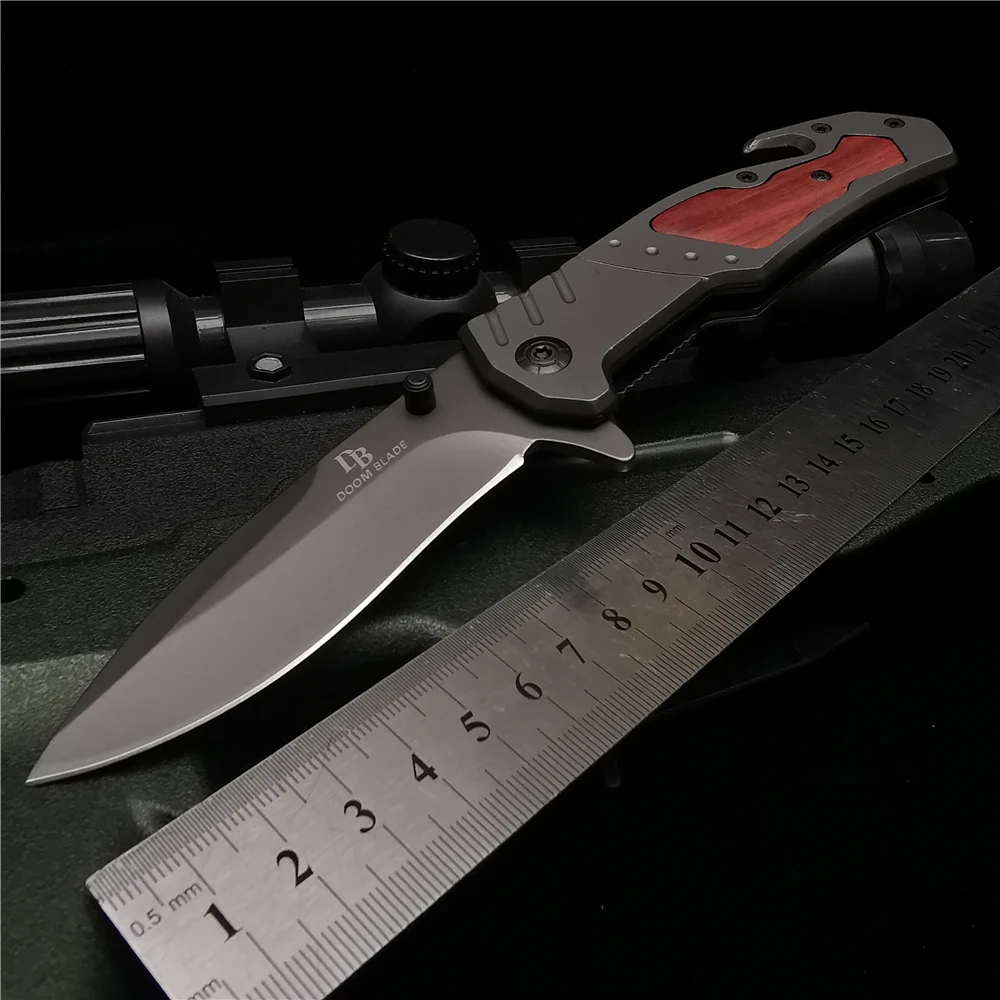 20 5 см (8 дюймов) 58HRC складной нож карманные ножи Открытый Кемпинг Охотничий
