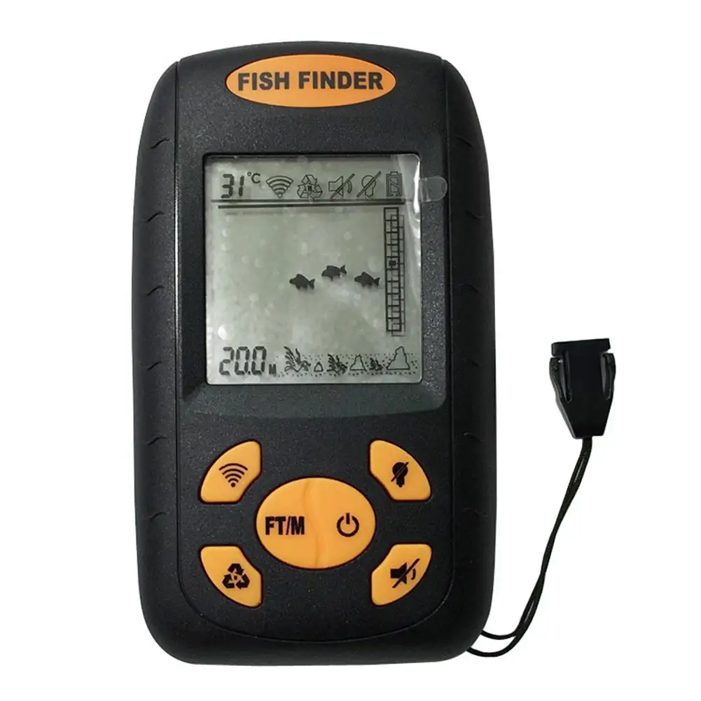 Новый проводной портативный рыболокатор эхолот датчик угла|Рыболокаторы| |