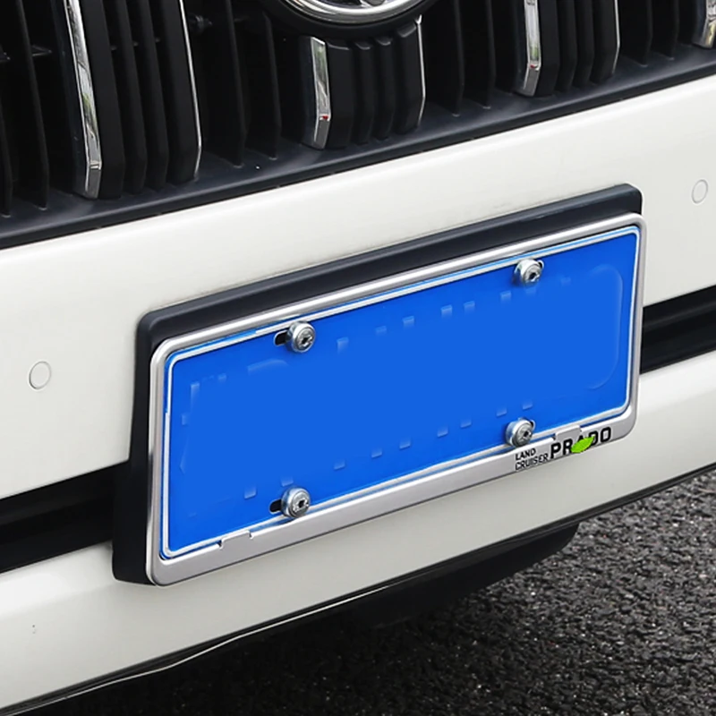 CarManGo для Toyota Land Cruiser Prado 150 2010 2019 автомобильный Стайлинг номерной знак бирка рамка