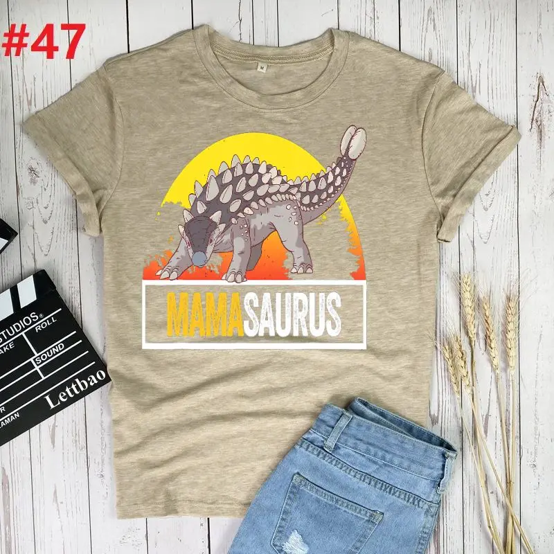 

Mamasaurus T-Rex Dinosaur Mama Women's Shorts Oversize Summer Hip Hop Harajuku Streetwear Undefined High Punk Clothes
