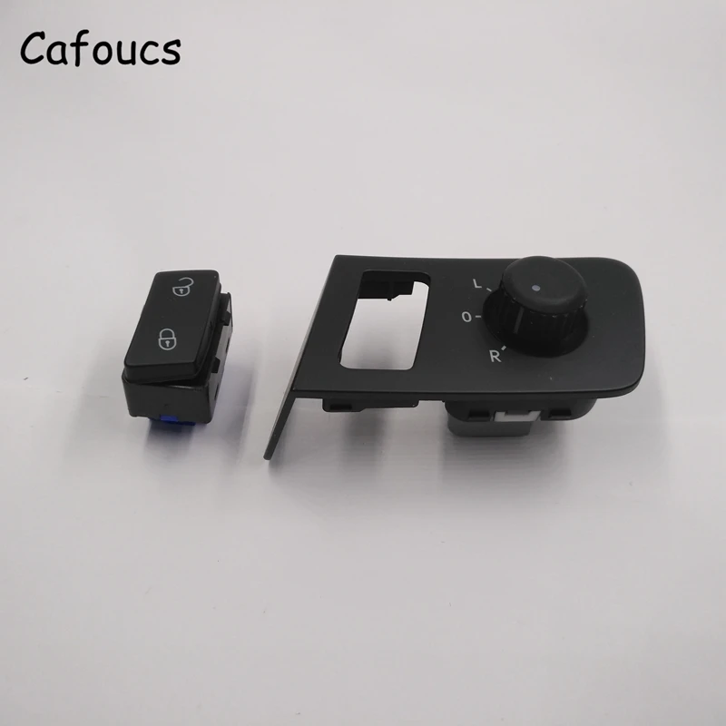 Cafoucs 2 шт./компл. Автомобильный Центральный переключатель блокировки и зеркала