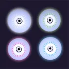 Детские роликовые коньки со светодиодной подсветкой, шины для роликовых коньков с магнитным сердечником, 60 мм, 62 мм, 64 мм, 68 мм, 70 мм, 4 шт.