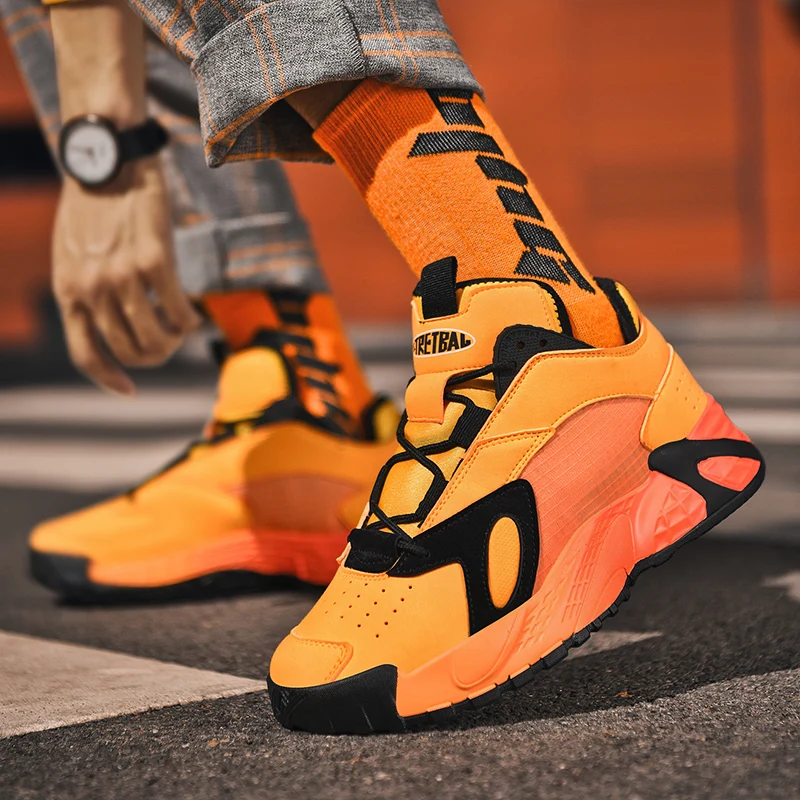 

2020 Lace Up Shoes New Breathable Men Mesh Shoes Fashion Sneakers Chunky Shoes New Basketball Sneakers Men Zapatos Hombre