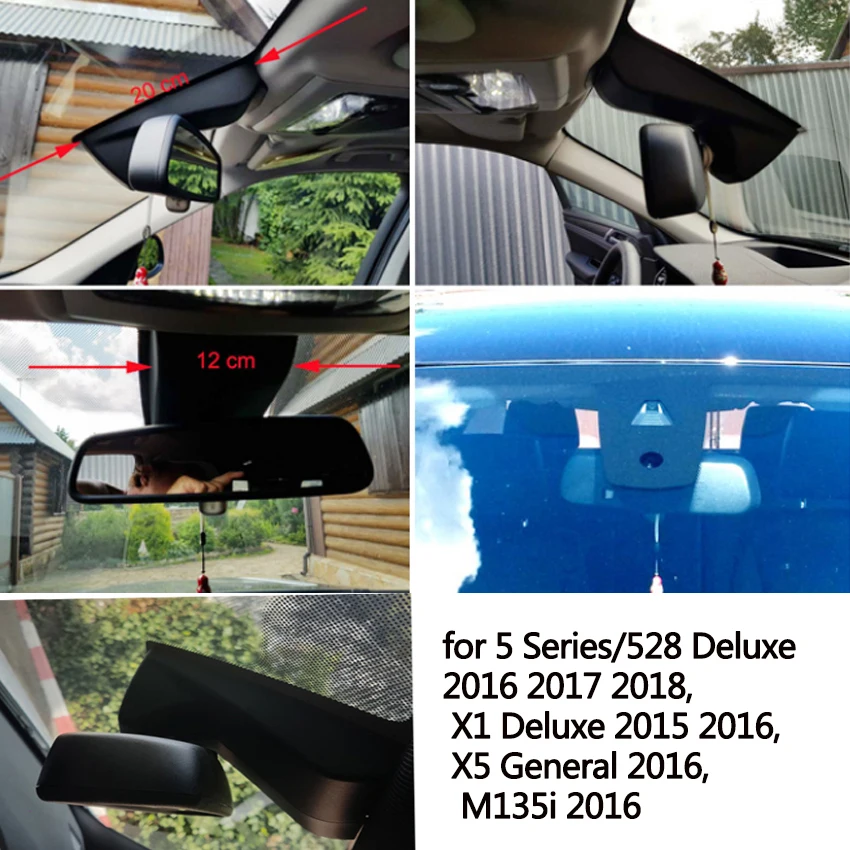Новинка! Автомобильный видеорегистратор с Wi Fi для BMW 5 серии 528 Deluxe 2016 2017 2018 2019 Novatek