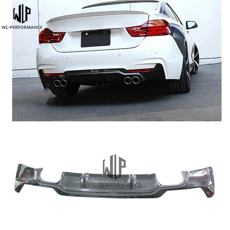 4-series F32 двухсторонний задний бампер из углеродного волокна для Bmw 428i 2014 и выше |