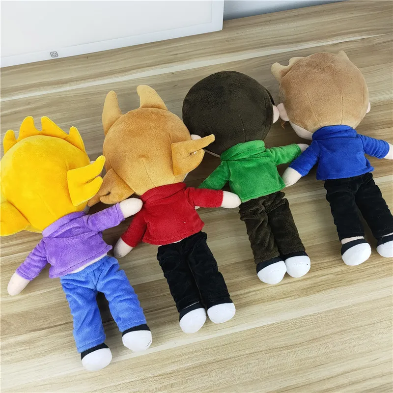 32-38cm новые плюшевые игрушки Eddsworld Stray Kids мультфильм Плюшевые игрушки Каваи Компаньон для взрослых поклонников.