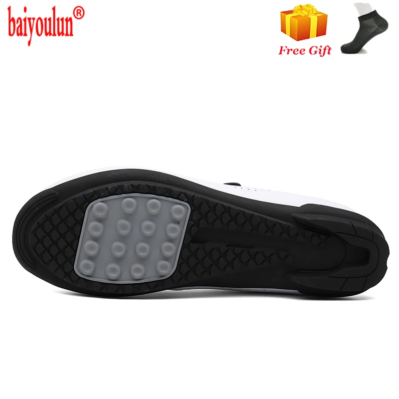 

Rubber Bottom Cycling Shoes Men Outdoor Sport Bicycle Shoes Self-Locking Professional Racing Road Bike Shoes zapatillas ciclismo