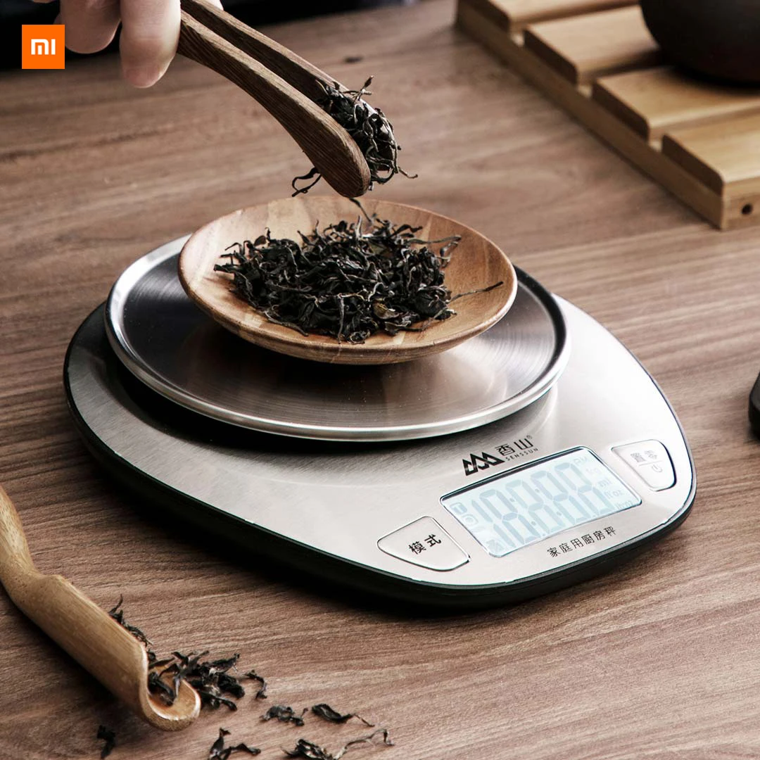 Xiaomi Youpin Xiangshan электронные кухонные весы EK518 серебро точное взвешивание и стабильное качество