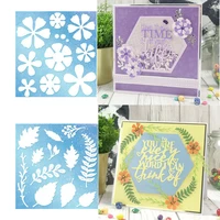 delicate flowers lovely leaves popular decoration metal cutting dies for diy scrapbooking album paper good looking card new 2019