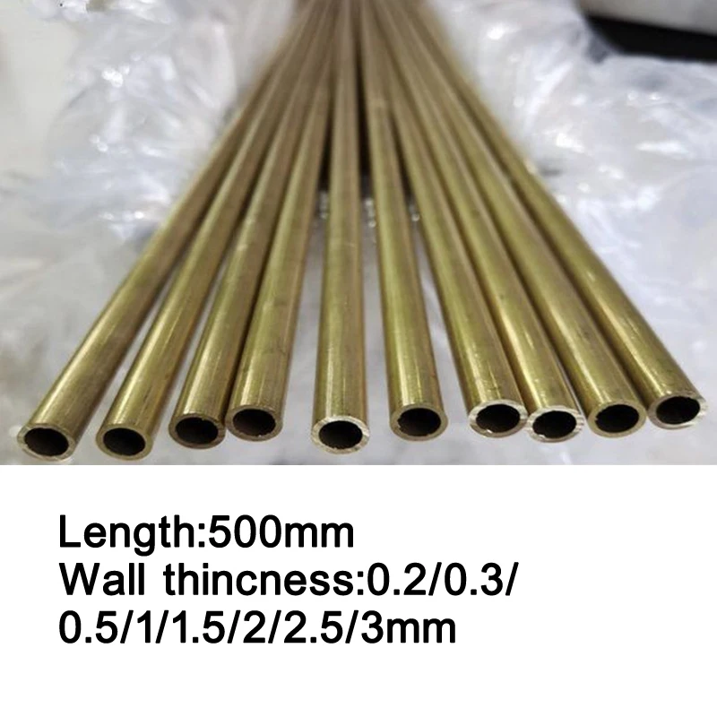 Латунная трубка H62 капиллярная медная экологически безопасная 1 2 5 3 4 6 8 10 12 мм