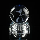 Хрустальный стеклянный шар, 2 дюйма, 50 мм