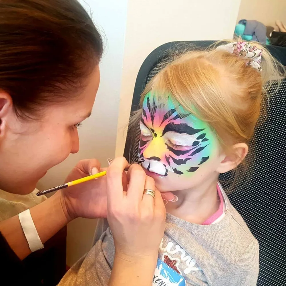 Макияж тени для век UCANBE 15 цветов масляная краска лица Хэллоуин Rray phoera Палитра